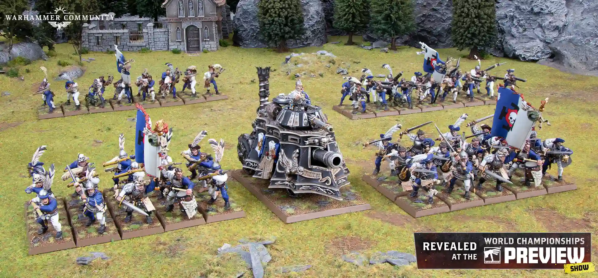 Ejército de miniaturas de Imperio de The Old World
