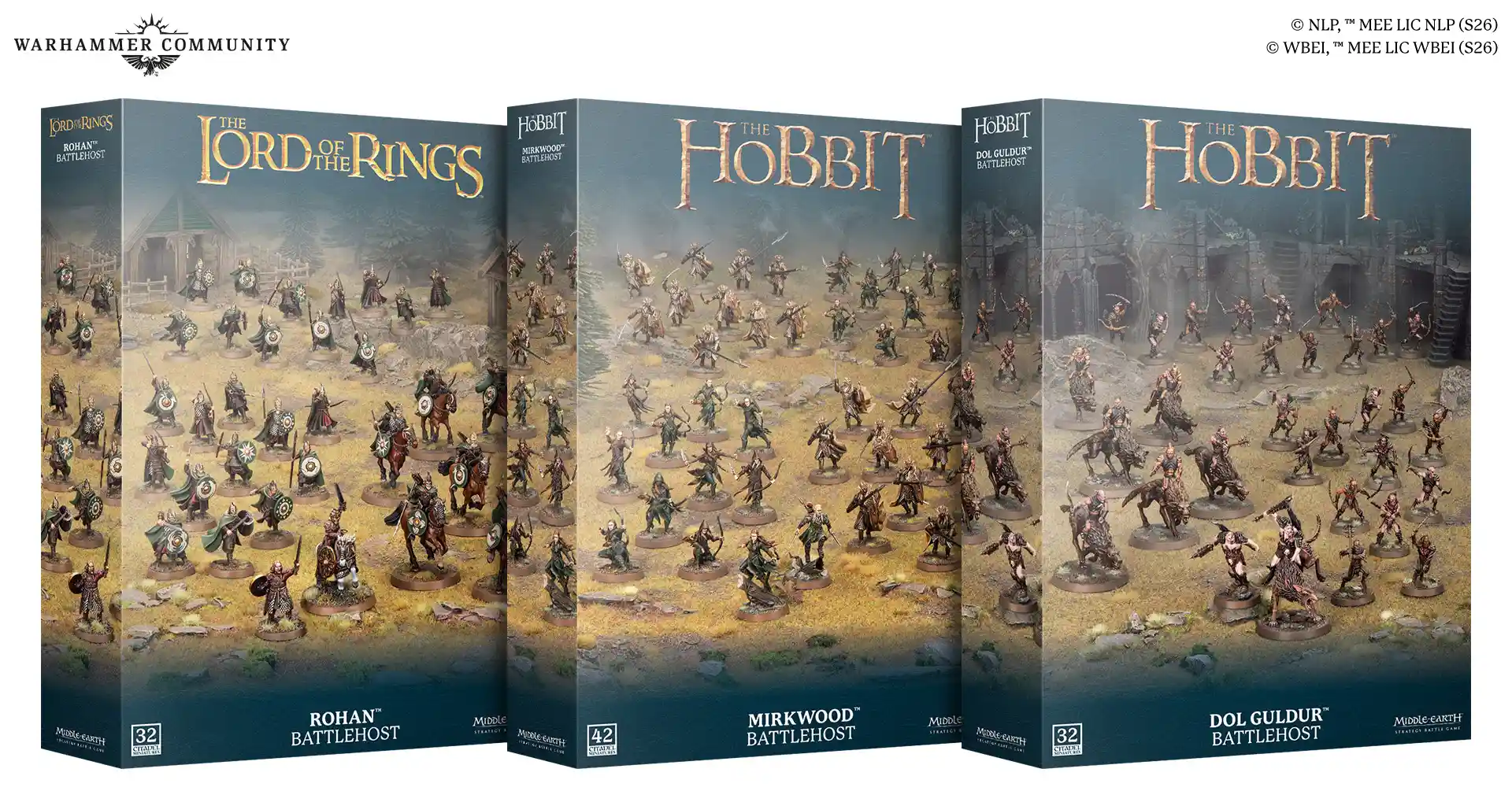 Nuevas cajas de Battlehost para El Señor de los Anillos