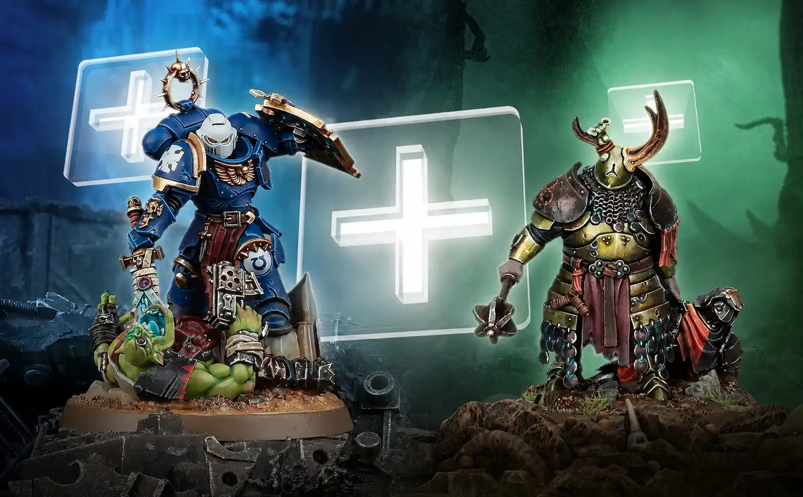 Nuevas miniaturas de regalo de warhammer plus.