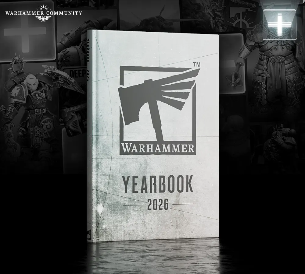 Yearbook 2026 Warhammer incluído en la suscripción.