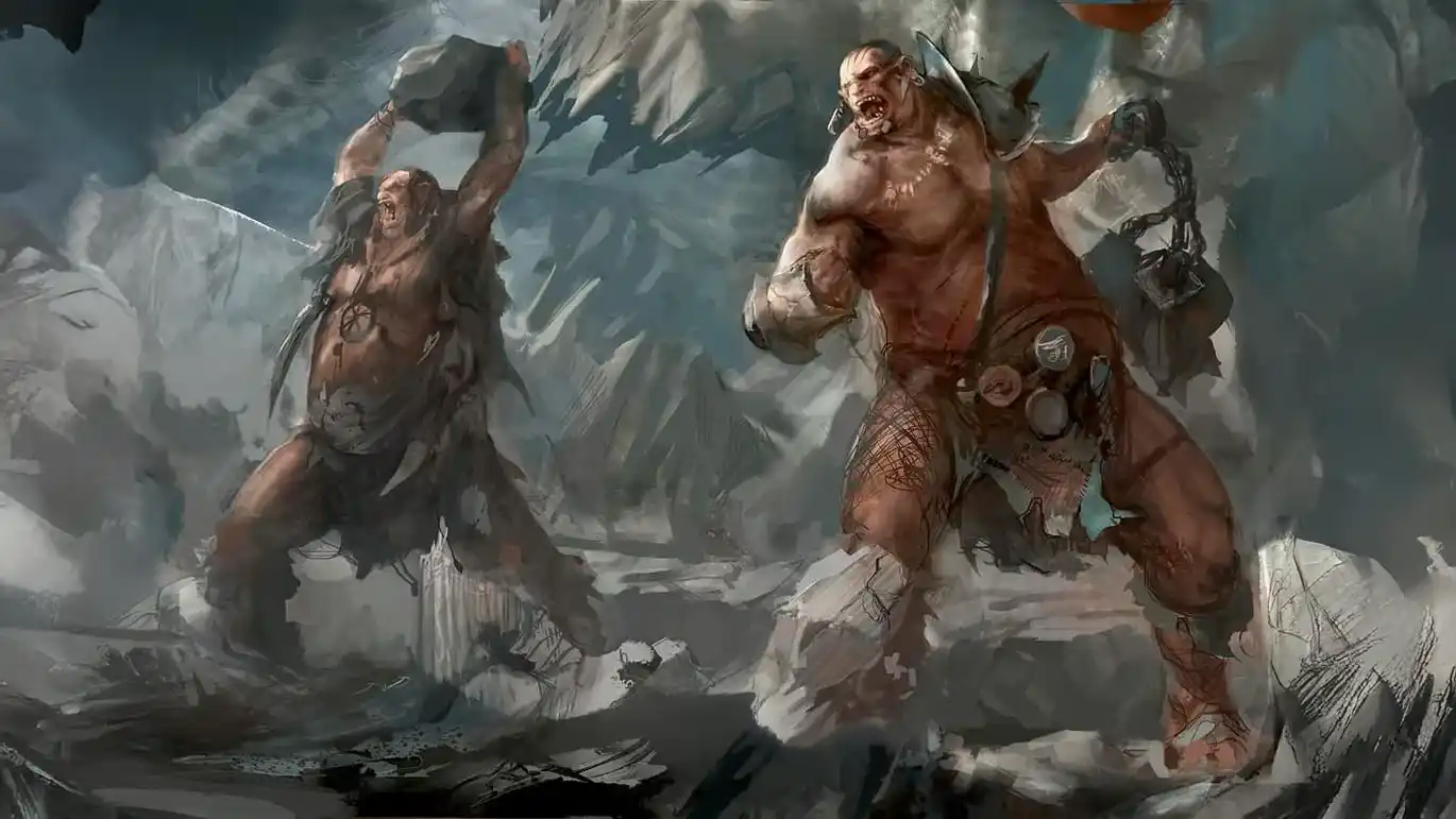 Gargantes salvajes frente a sus parientes urbanos domesticados por las Ciudades de Sigmar