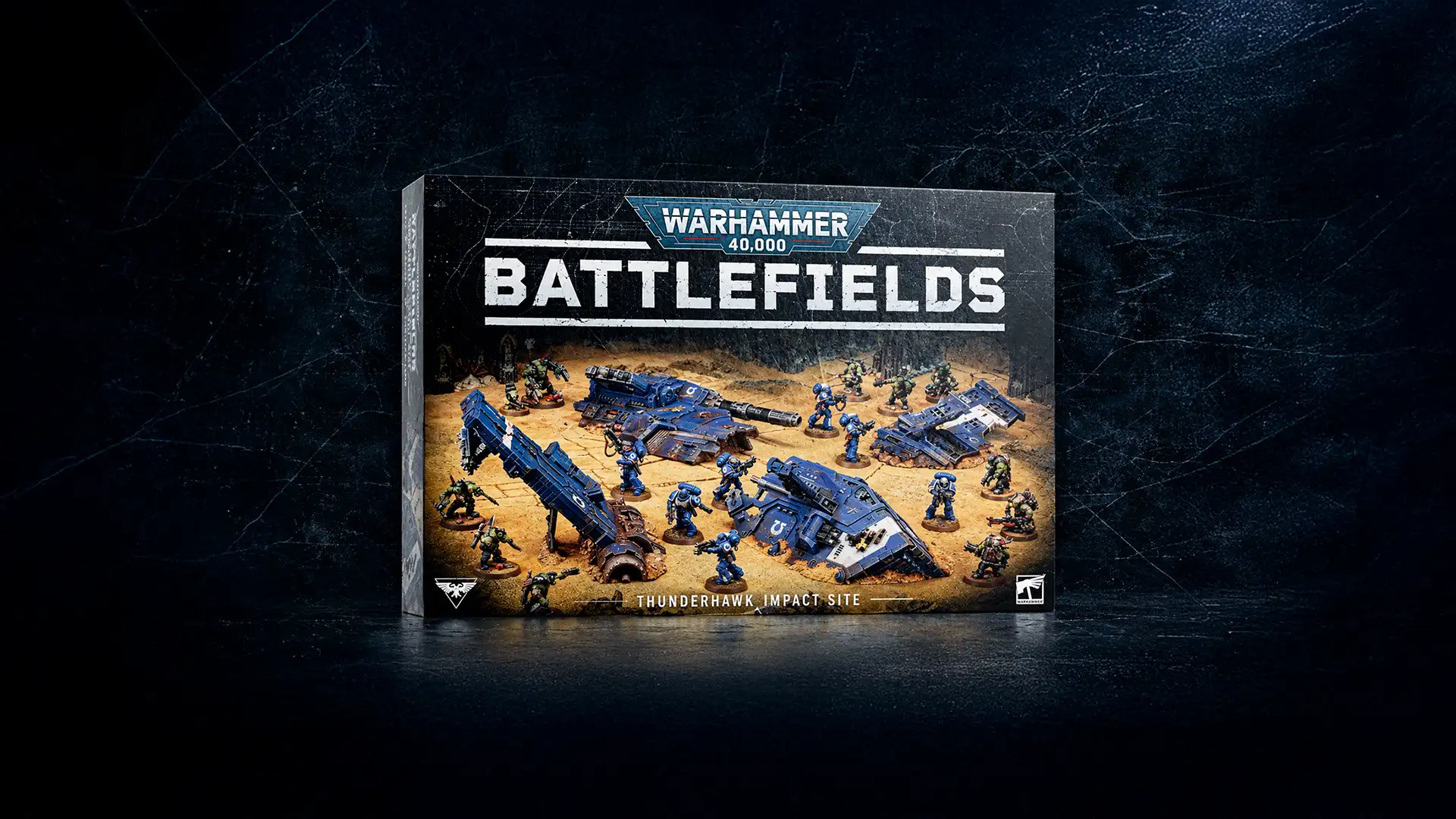 Thunderhawk estrellada de plástico anunciada por Games Workshop como nueva escenografía de Warhammer 40.000
